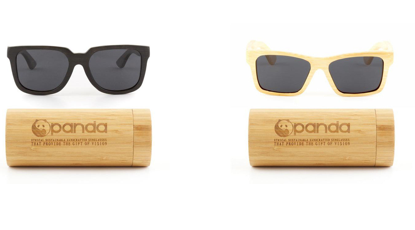 Wear Panda Monroe Bamboo Sunglasses Honey
